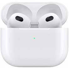 Беспроводные наушники Apple AirPods 3 MagSafe (2021) в зарядном футляре, белый - 3