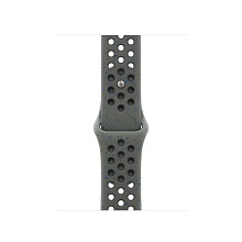 Ремешок Apple Nike Sport Band для Apple Watch 41mm, Фторэластомер, серо-зеленый - 0