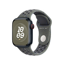 Ремешок Apple Nike Sport Band для Apple Watch 41mm, Фторэластомер, серо-зеленый - 1