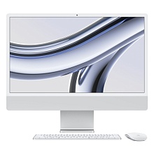 2023 Apple iMac 24″ серебристый (Apple M3, 8Gb, SSD 256Gb, M3 (10 GPU)) - 0