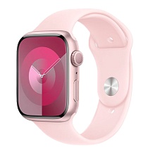 Apple Watch Series 9  (корпус - розовый, 45mm ремешок Sport Band розовый, размер S/M) - 0