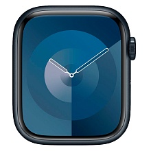 Apple Watch Series 9  (корпус - темная ночь, 45mm ремешок Sport Band темная ночь, размер M/L) - 1