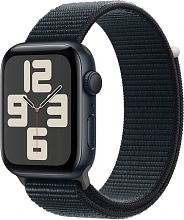 Apple Watch SE 2023 GPS  (корпус - темная ночь, 44mm ремешок Sport Loop темная ночь) - 0