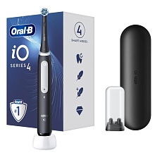 Зубная щетка Oral-B iO Series 4 черный - 0