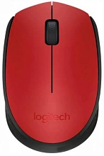 Мышь Logitech M171, беспроводная, красный - 0