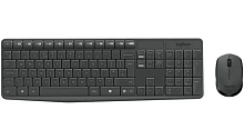 Клавиатура и мышь Logitech Wireless Combo MK235, серый - 0