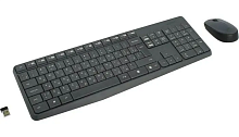 Клавиатура и мышь Logitech Wireless Combo MK235, серый - 1