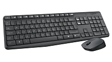 Клавиатура и мышь Logitech Wireless Combo MK235, серый - 2