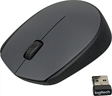 Мышь Logitech M170, беспроводная, серый+черный - 2