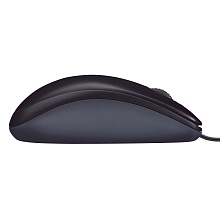 Мышь Logitech M90, черный+серый - 1