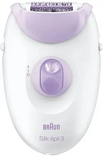 Эпилятор Braun Legs 3170 белый+розовый - 0