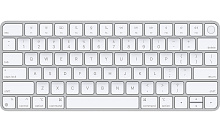 Клавиатура Apple Magic Keyboard с Touch ID, серебристый+белый - 0