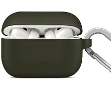 Чехол Uniq Vencer зеленый, для AirPods Pro 2 - 0