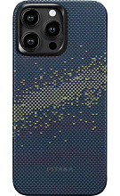 Чехол-накладка Pitaka StarPeak MagEZ 4 Milky Way Galaxy для iPhone 15 Pro Max, кевлар - 0