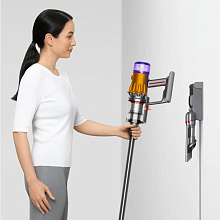 Пылесос Dyson V15s Detect Submarine, серебристый/желтый - 3