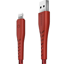 Кабель EnergEA USB / Lightning, 1,5м, красный - 1