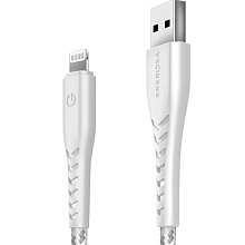 Кабель EnergEA USB / Lightning, 1,5м, белый - 1