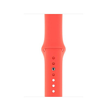 Ремешок Apple Sport Band для Apple Watch 44mm, Фторэластомер, розовый цитрус - 0