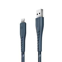 Кабель EnergEA USB / Lightning, 1,5м, синий - 1