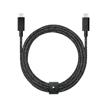 Кабель Native Union USB-C / USB-C, A, 100Вт  2,4м, черный - 0