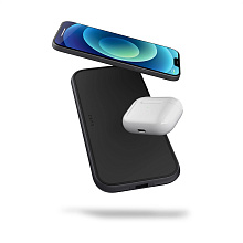 Зарядное устройство беспроводное Zens Aluminium Dual, черный - 3