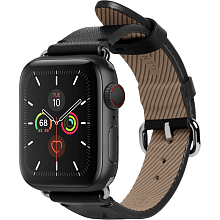 Ремешок Native Union для Apple Watch 40mm, Кожа, черный - 1