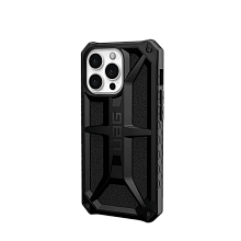 Чехол-накладка UAG Monarch для iPhone 13, поликарбонат, черный карбон - 1