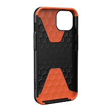 Чехол-накладка UAG Civilian для iPhone 13, поликарбонат, черный - 3