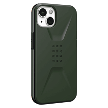 Чехол-накладка UAG Civilian для iPhone 13, поликарбонат, оливковый - 1