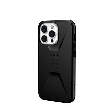 Чехол-накладка UAG Civilian для iPhone 13 Pro, поликарбонат, черный - 1