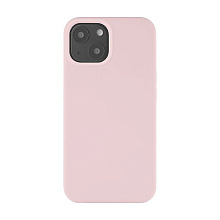 Чехол-накладка uBear Touch Mag Case для iPhone 13 mini, силикон, светло-розовый - 0