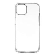 Чехол-накладка uBear Tone Case для iPhone 13, поликарбонат, прозрачный - 0