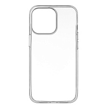 Чехол-накладка uBear Tone Case для iPhone 13 Pro, силикон, прозрачный - 0