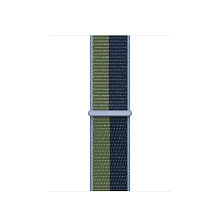 Ремешок Apple Sport Loop для Apple Watch 41mm, Нейлон, синий омут/зеленый мох - 0