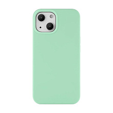 Чехол-накладка uBear Touch Mag Case для iPhone 13 mini, силикон, светло-зеленый - 0