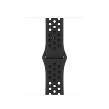 Ремешок Apple Nike Sport Band для Apple Watch 41mm, Фторэластомер, антрацит - 0