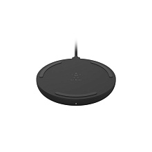 Зарядное устройство беспроводное Belkin Wireless Charging Pad 15W, адаптер, черный - 0