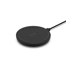 Зарядное устройство беспроводное Belkin Wireless Charging Pad 15W, адаптер, черный - 1