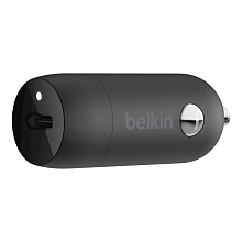 Зарядное устройство автомобильное Belkin Type-C, 20Вт, черный - 0