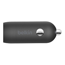 Зарядное устройство автомобильное Belkin Type-C, 20Вт, черный - 1