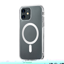 Чехол-накладка uBear Real Mag Case для iPhone 12/12 Pro, поликарбонат, прозрачный - 3