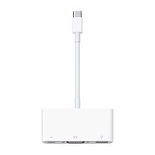 Адаптер мультипортовый Apple USB-C VGA Multiport Adapter 3 в 1, белый - 0