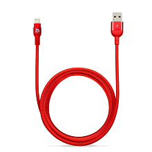 Кабель Adam Elements PeAk 120B USB / Lightning, 1,2м, красный - 0