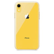 Чехол-накладка Apple Clear Case для iPhone XR, полиуретан, прозрачный - 3