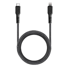 Кабель EnergEA USB-C / Lightning, 1,5м, черный - 0