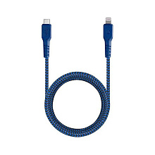 Кабель EnergEA USB-C / Lightning, 1,5м, синий - 0