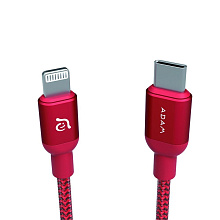 Кабель Adam Elements PeAk II C120B USB-C / Lightning, 1,2м, красный - 1