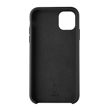 Чехол-накладка uBear Touch Case для iPhone 11, силикон, черный - 0