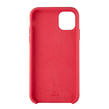 Чехол-накладка uBear Touch Case для iPhone 11, силикон, красный - 0