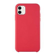 Чехол-накладка uBear Touch Case для iPhone 11, силикон, красный - 2